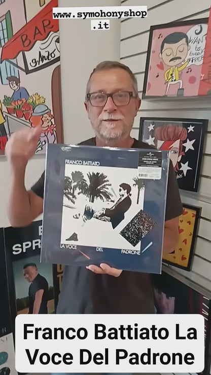 Franco Battiato La Voce Del Padrone Studio Original Master Vinile Nero 180gr.  Limitato Numerato 999 Copie