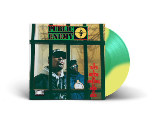 Public Enemy It Takes A Nation Of Millions Vinile Giallo E Verde LP Limitato Esclusiva Indie Pre Order Dal 4 Luglio