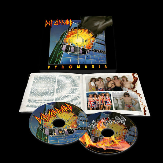 Def Leppard Pyromania doppio cd deluxe edition 40th anniversary