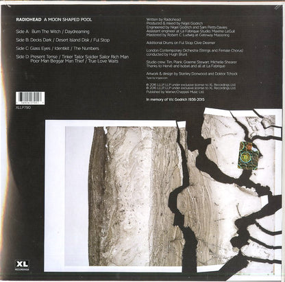 Radiohead A Moon Shaped Pool 2 LP Vinile Nero