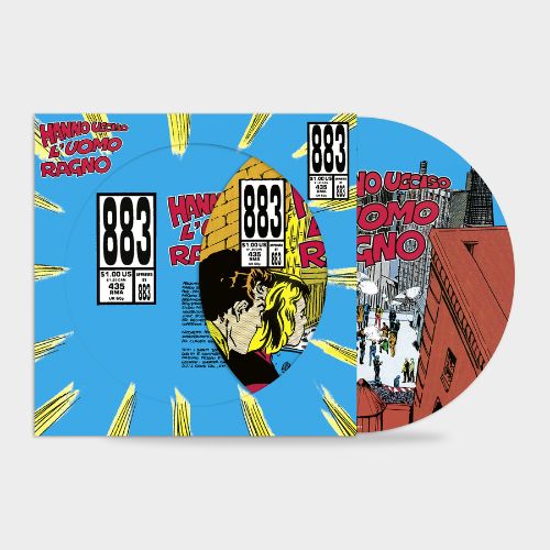 883 Hanno Ucciso L'uomo Ragno Vinile Picture Disc LP Limitato Numerato