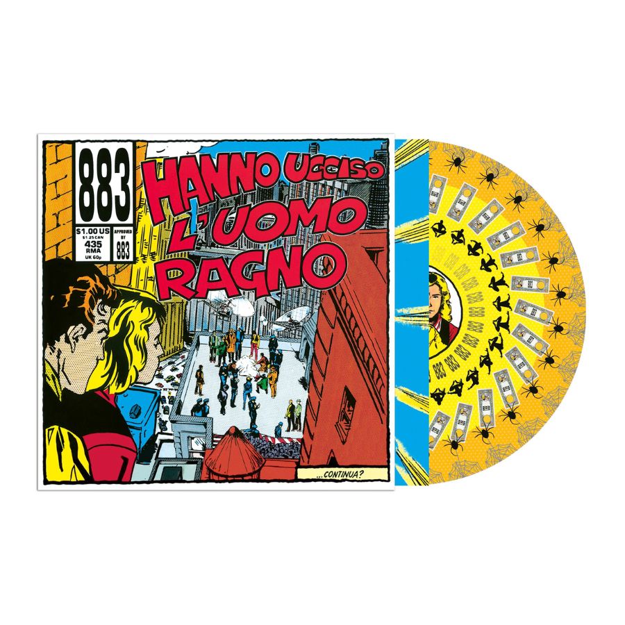 883 – Hanno Ucciso L'Uomo Ragno LP Vinile Zoetrope Edizione Limitata e Numerata (Pre-Order – Uscita 2 Ottobre 2026)