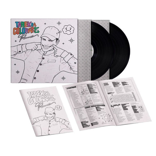 Rancore Tarek Da Colorare Doppio Vinile Nero LP