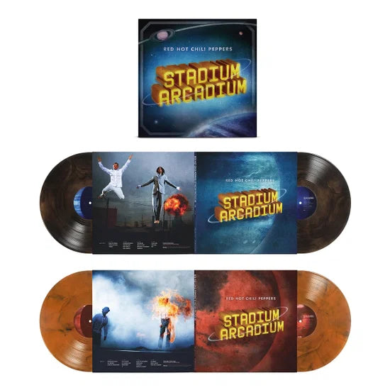Red Hot Chili Peppers Stadium Arcadium (20th Anniversary ) Box 4 Lp Vinili Colorati Indie Exclusive Pre Order Dal 2 Ottobre
