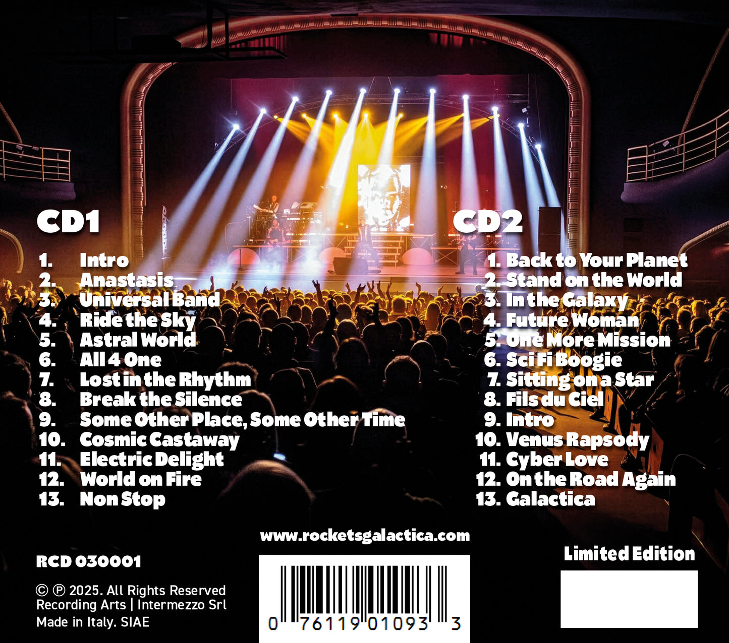 Rockets Some Other Space ..Some Other Live ! - 2Cd 1.000 Numbered Copies Ltd. Ed.