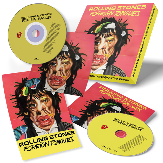 The Rolling Stones Foreign Tongues CD + Blu-Ray Audio Pre Order Dal 10 Luglio