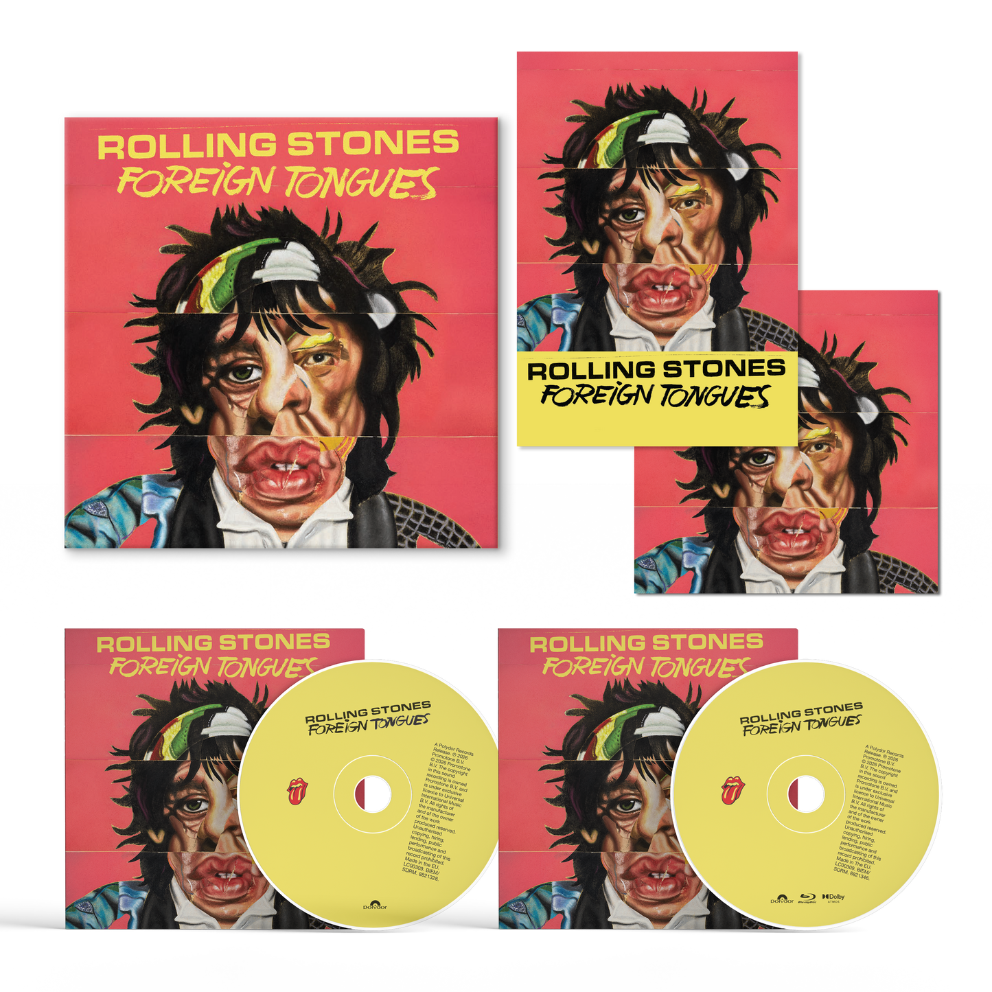 The Rolling Stones Foreign Tongues CD + Blu-Ray Audio Pre Order Dal 10 Luglio
