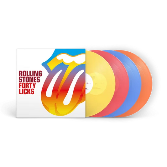 Rolling Stones – Forty Licks | 4LP Vinili Colorati 180g | Edizione 40° Anniversario | Pre-Order