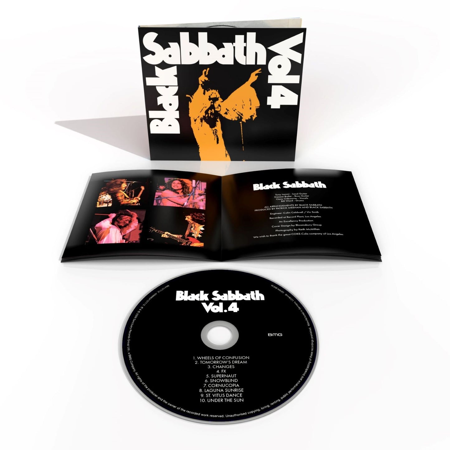 Black Sabbath Vol.4 Cd Digipack Rimasterizzato