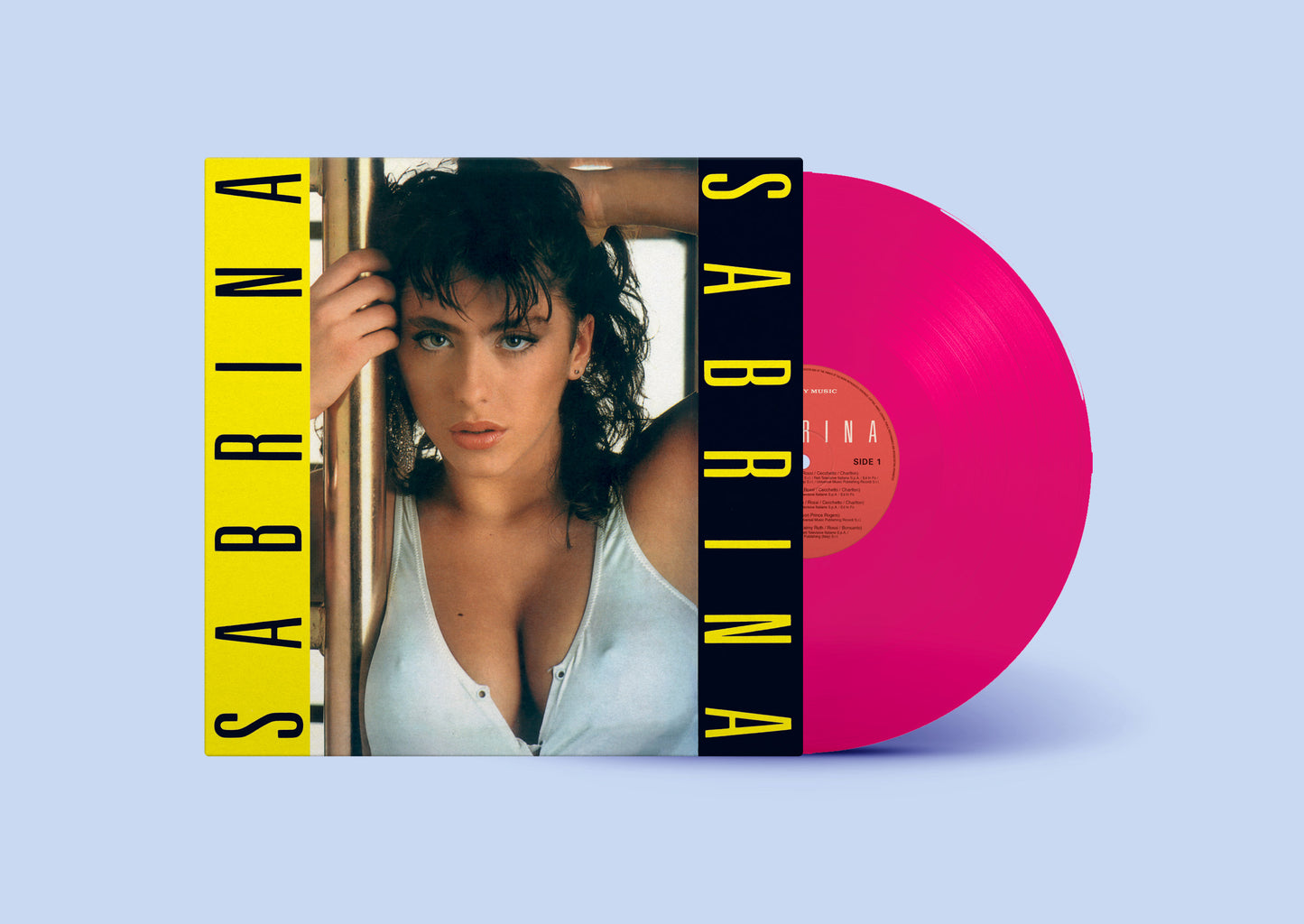 Sabrina Salerno Sabrina  LP Vinile Magenta Trasparente 180 Gr. Limitato Pre Order Dal 28 Agosto