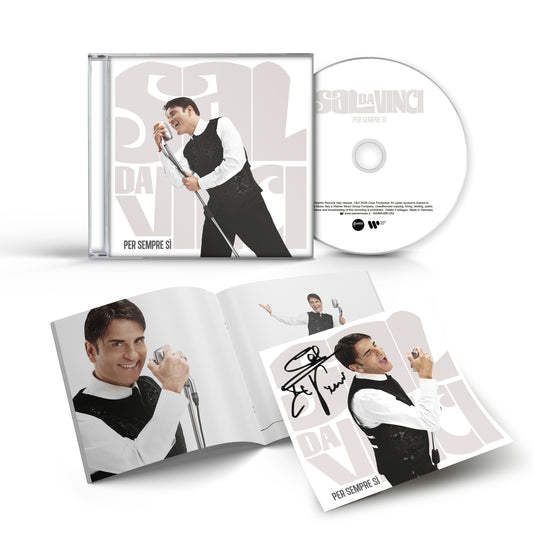 Sal Da Vinci Per Sempre Si'  CD Autografato Pre Order Dal 29 Maggio