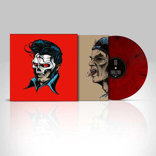 Salmo Hellvisback LP  Vinile Marble Red+Black