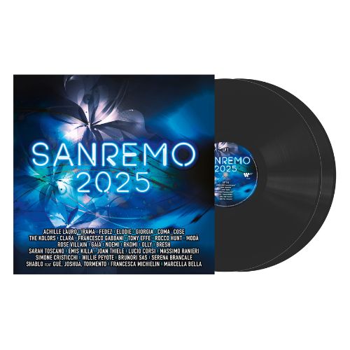 Artisti Vari Sanremo 2025 Doppio Vinile Nero