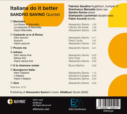 Sandro Savino Italians Do It Better CD