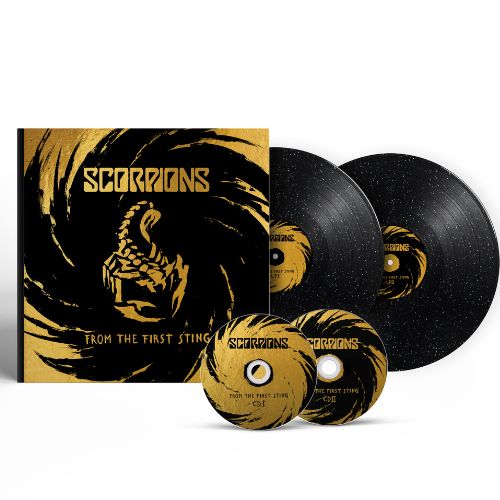 Scorpions From The First Sting Limited Sparkling Vinyl Bookpack Edition Doppio Cd Doppio Vinile Pre Order Dal 26 Settembre