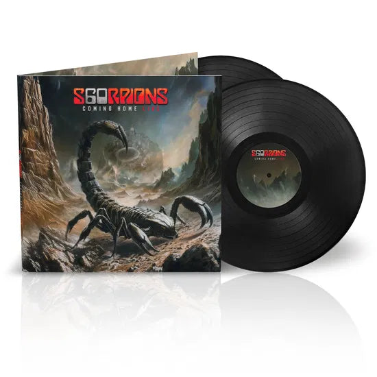 Scorpions Coming Home Live Doppio Vinile Nero LP