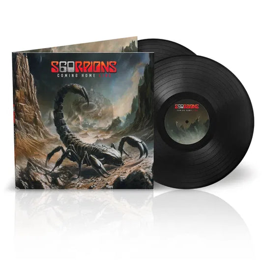 Scorpions Coming Home Live Doppio Vinile Nero LP