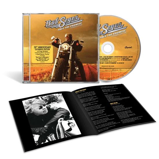 Bob Seger Face the Promise Expanded 20th Anniversary Edition CD Pre Order Dal 18 Settembre
