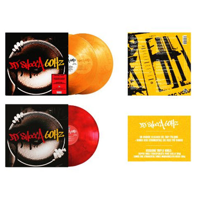 Dj Shocca 60Hz Vinile Triplo LP Vinili Trasparenti Fumè Arancione + Vinile Marmorizzato Rosso