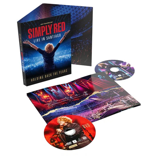 Simply Red Holding Back the Years: Live in Santiago BLU-RAY + DVD Pre Order Dal 26 Giugno