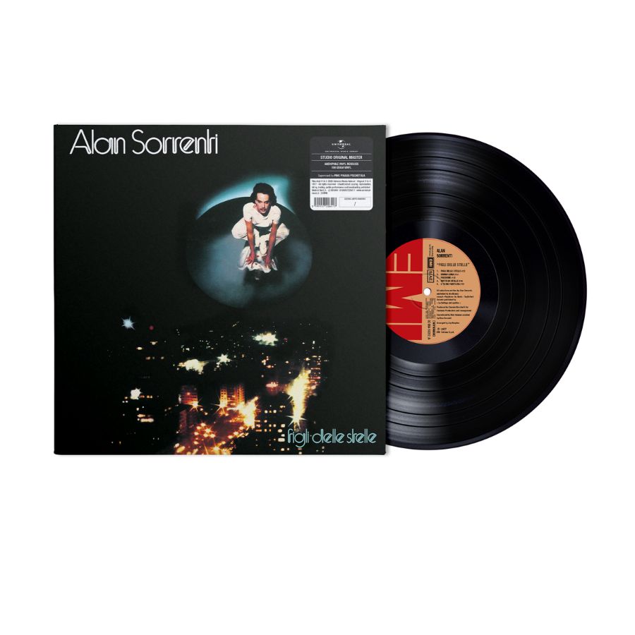 Alan Sorrenti Figli Delle Stelle Vinile Nero Studio Original Master LP Limitato Numerato Pre Order Dal 27 Marzo