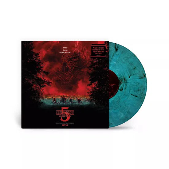 Colonna Sonora Stranger Things 5 (Soundtrack From The Netflix) - Smoked Blue Sea Vinyl Ltd. Ed.