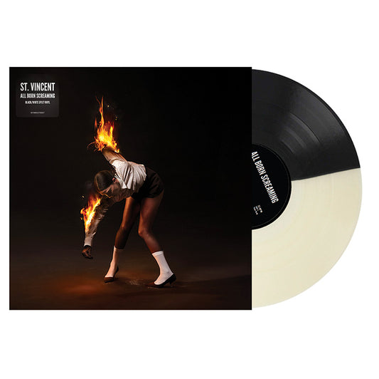 St.Vincent All Born Screaming vinile bianco e nero esclusiva indie