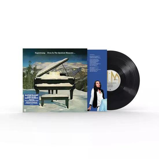 Supertramp Even In The Quietest Moments Ristampa 2026  Vinile Nero LP 180gr Rimasterizzato Limitato Pre Order Dal 20 Marzo