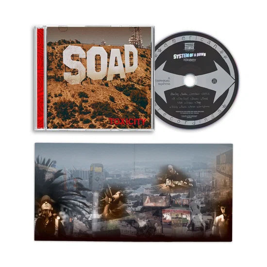 System Of A Down Toxicity 25Th Anniversary Edition CD Copertina Alternativa Pre Order Dal 20 Novembre