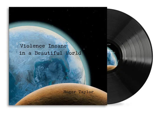 Roger Taylor Violence Insane in a Beautiful World LP Nero