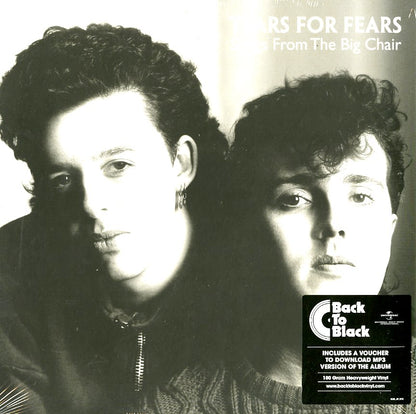 Tears For Fears Songs From The Big Chair Vinile Nero