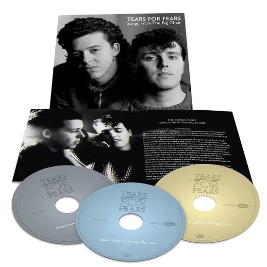 Tears For Fears Songs from the Big Chair 40th Anniversary Deluxe edition Triplo CD