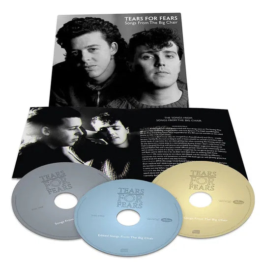 Tears For Fears Songs from the Big Chair 40th Anniversary Deluxe edition Triplo CD