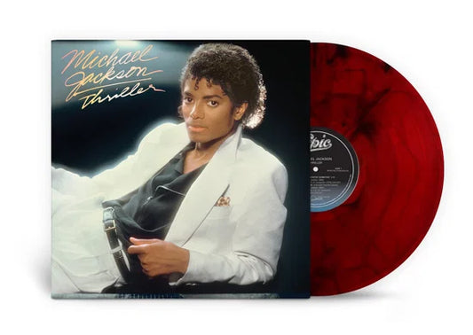Michael Jackson Thriller LP Marmorizzato Rosso e Nero Limitato Pre Order Dal 30 Ottobre