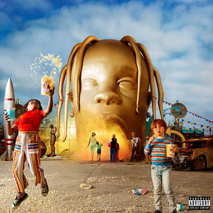 Travis Scott Astroworld Doppio Vinile Nero