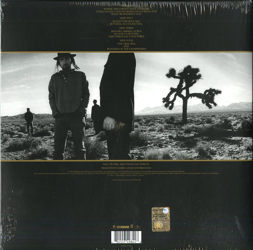 U2 – The Joshua Tree 30° Anniversario | 2LP Vinile Nero – Offerta