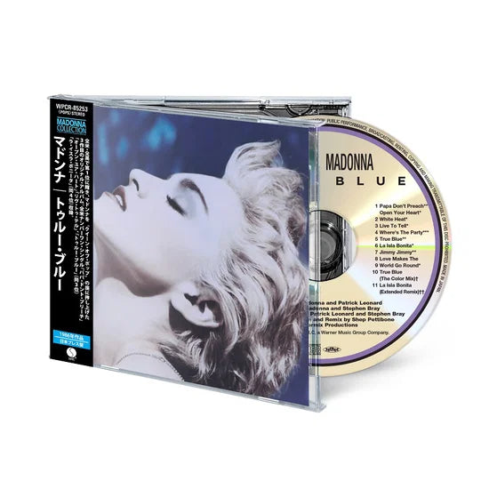 Madonna True Blue CD Japanese Edition Limitata Pre Order Dal 18 Settembre
