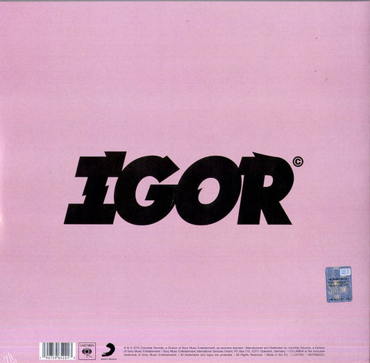 Tyler The Creator Igor Vinile Nero