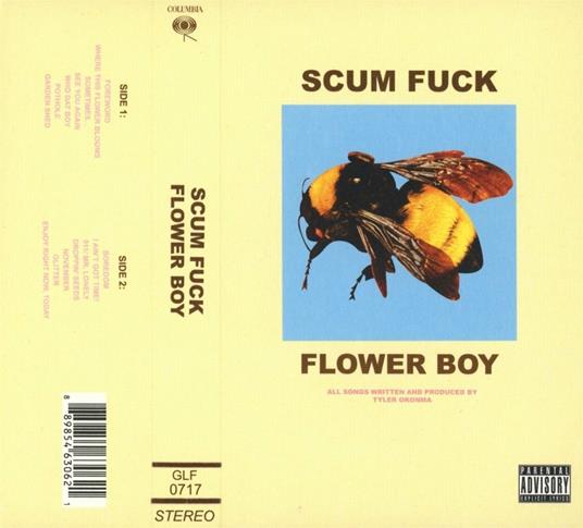 Tyler The Creator Scum Fuck - Flower Boy Cd