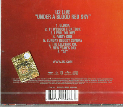 U2 – Under a Blood Red Sky | CD Remastered Edition | Offerta