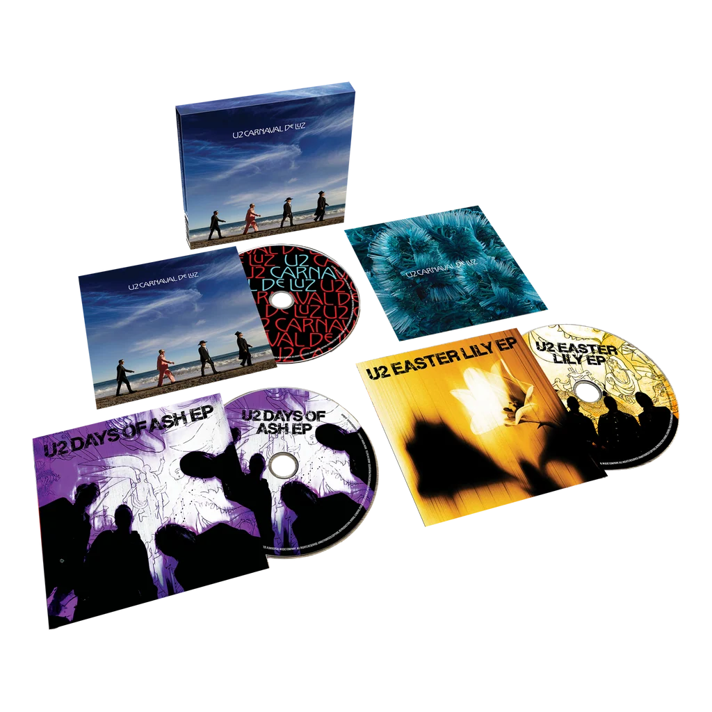 U2 – Carnaval De Luz – 3CD Box Set Deluxe Limited Edition – Pre-order 13 novembre 2026