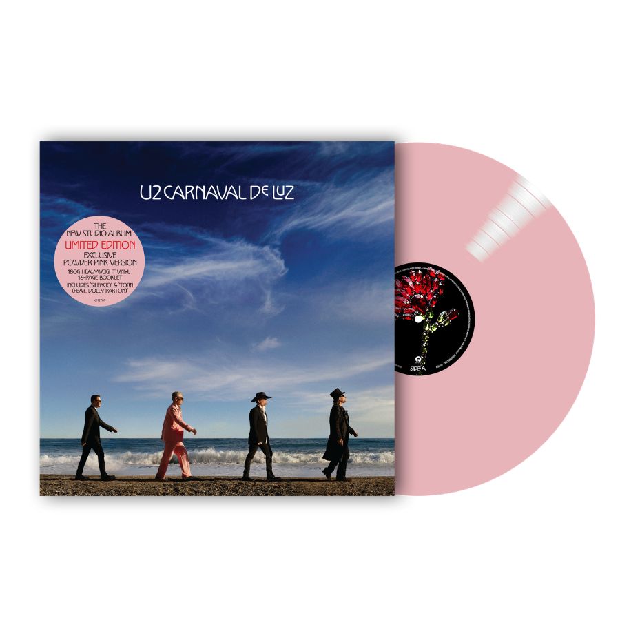 U2 – Carnaval De Luz LP Vinile Rosa Indie Exclusive Pre-Order dal 13 Novembre