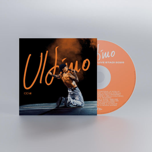 Ultimo Live Stadi 2025 Box Doppio CD Pre Order Dal 5 Dicembre