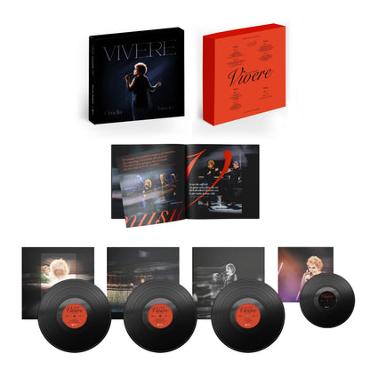 Ornella Vanoni Vivere – Il mio concerto più bello! Box 3 LP + 45 Giri Limitato e Numerato Pre Order Dal 13 Novembre