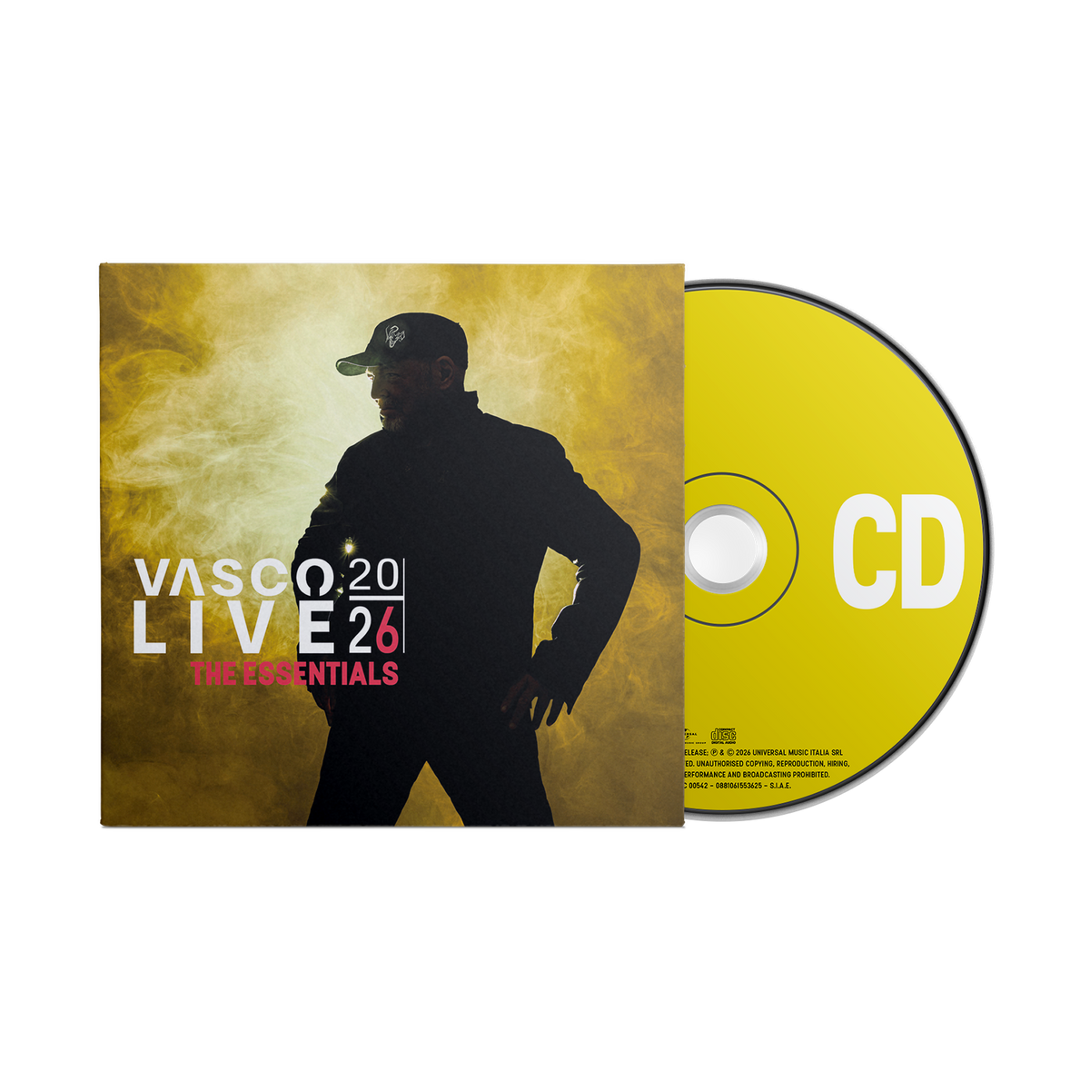 Vasco Rossi – Vasco Live 20|26: The Essentials (CD) Pre Order Dal 27 Novembre
