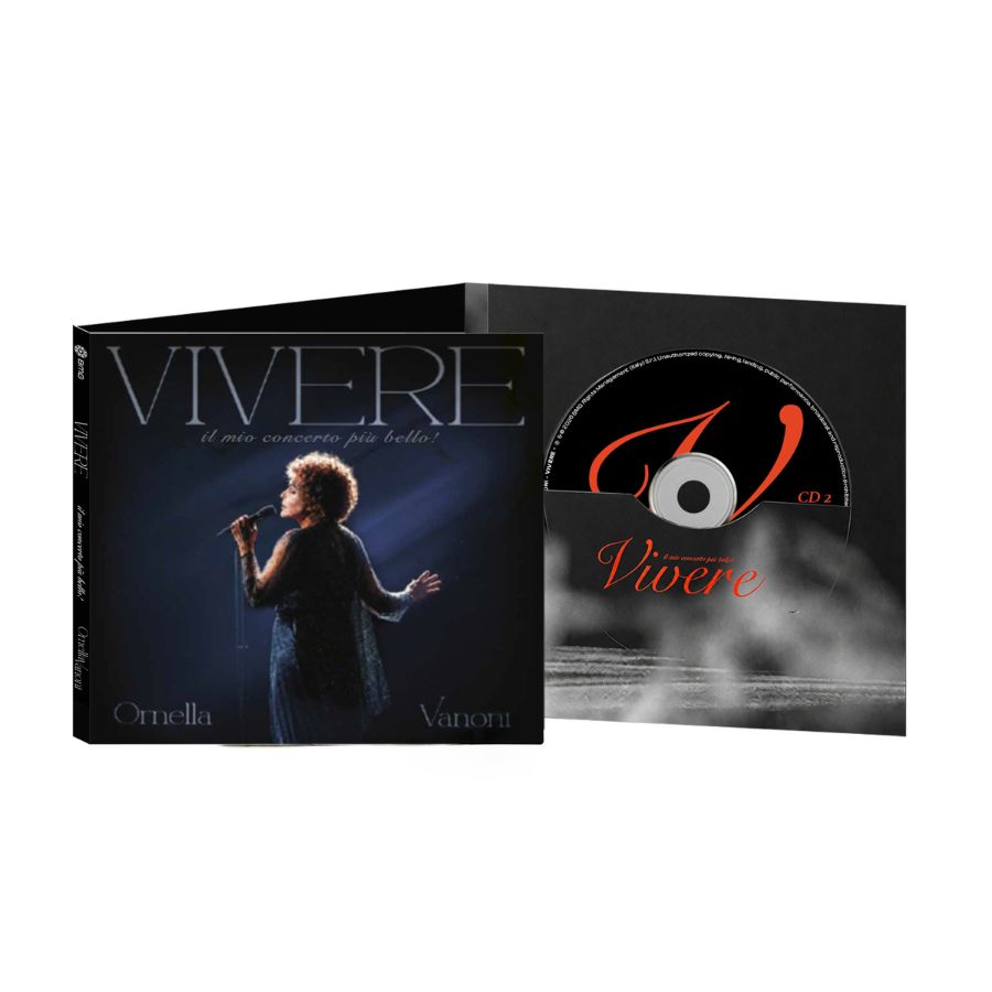 Ornella Vanoni Vivere – Il mio concerto più bello! Doppio CD + Booklet 32 Pagine Pre Order Dal 13 Novembre
