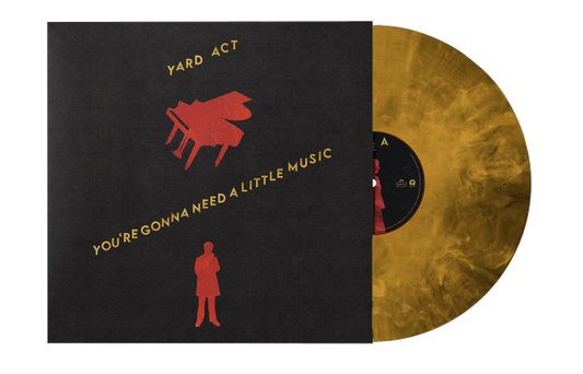 Yard Act You're Gonna Need a Little Music LP Colorato Marmorizzato Giallo Esclusiva Indie