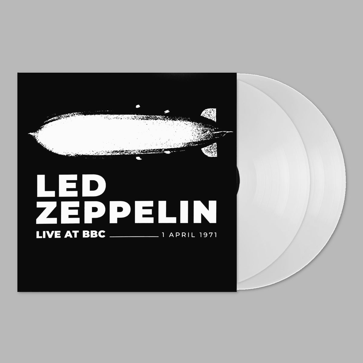 Led Zeppelin - Live at BBC – 1 April 1971 | 2 LP Vinile Bianco