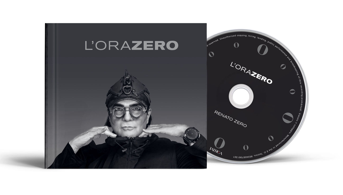 Renato Zero L'OraZero CD Ecolbook + Booklet