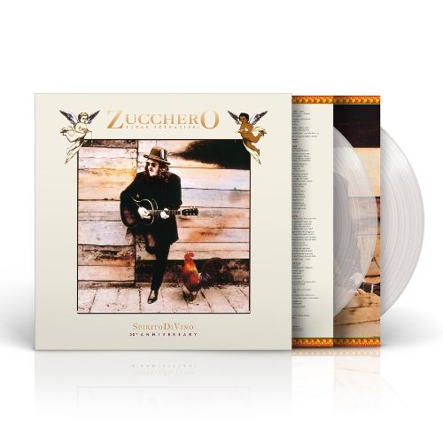 Zucchero Spirito DiVino 30 Th Anniversario Doppio Vinile Trasparente Lp Rimasterizzato